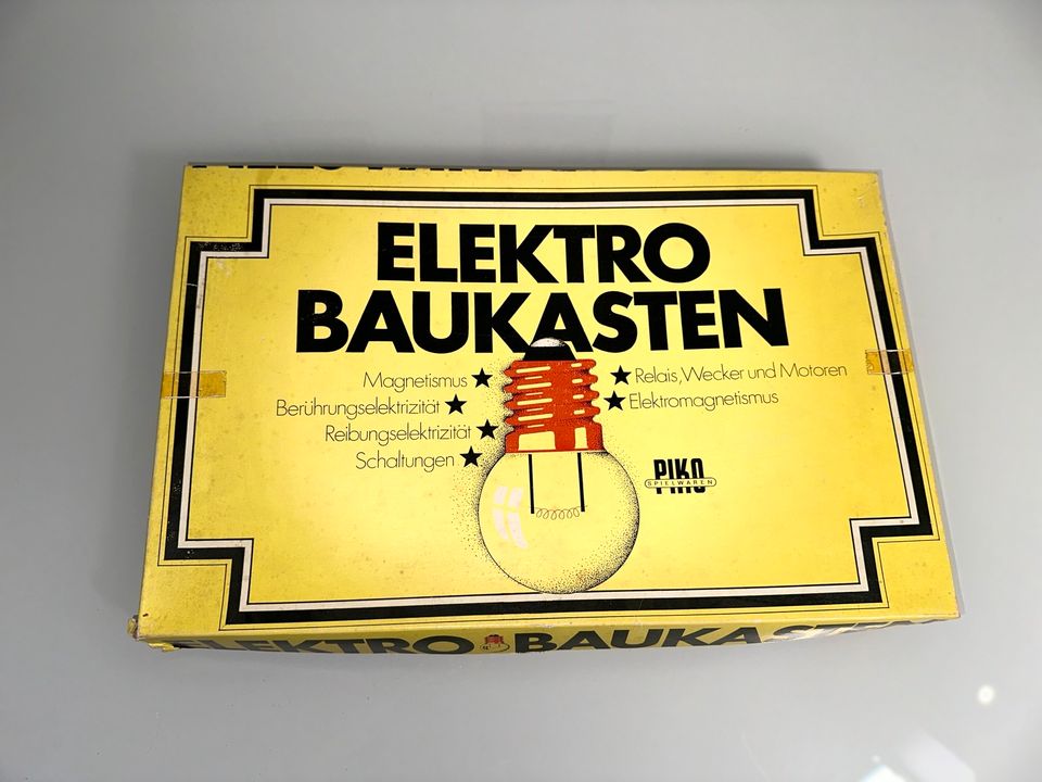 Elektrobaukasten von PICO aus der DDR in Viernheim