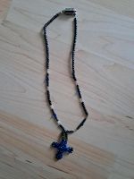 Modeschmuck Kreuz mit Magnetverschluss blau Bayern - Haibach Vorschau