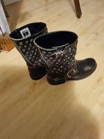 Frye Boots mit Nieten schwarz used Look Stiefeletten Leder Nordrhein-Westfalen - Iserlohn Vorschau
