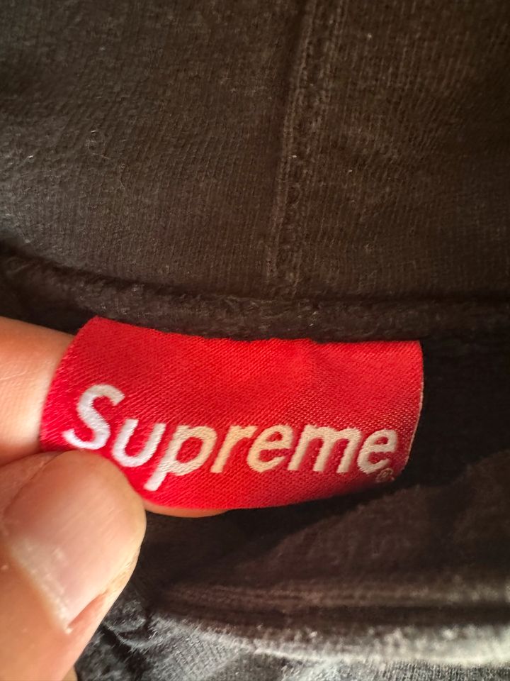 Supreme Zip Pouch Hooded Sweatshirt Black (SS19) Palace Off white in Rösrath