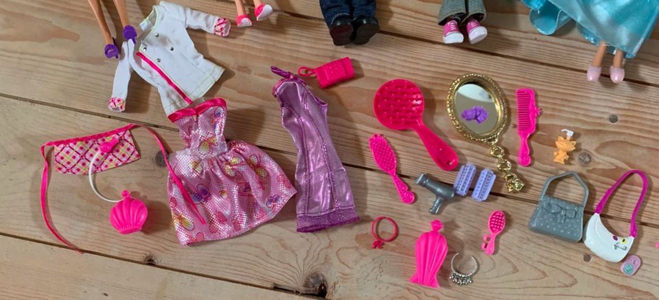 Barbie Puppen mit Zubehör in Neuenhaus