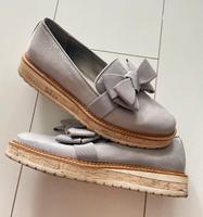 Graceland Schuhe Espadrilles Grau Schleife Östliche Vorstadt - Hulsberg Vorschau