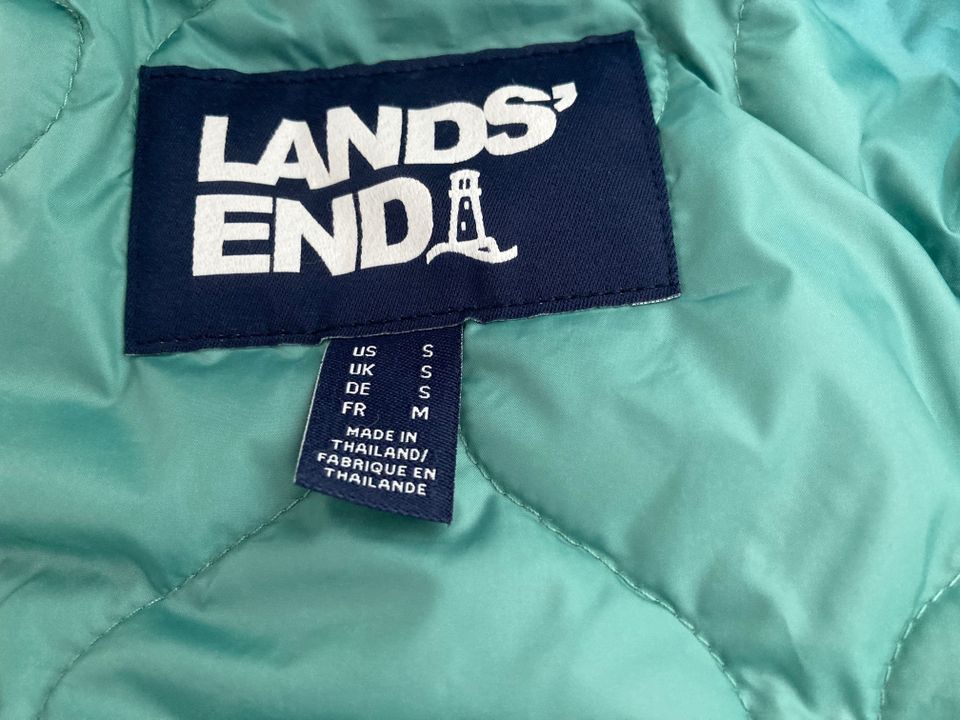 Lands' End Mantel Gr. S Farbe Mintgrün - 2 x getragen in Mainz