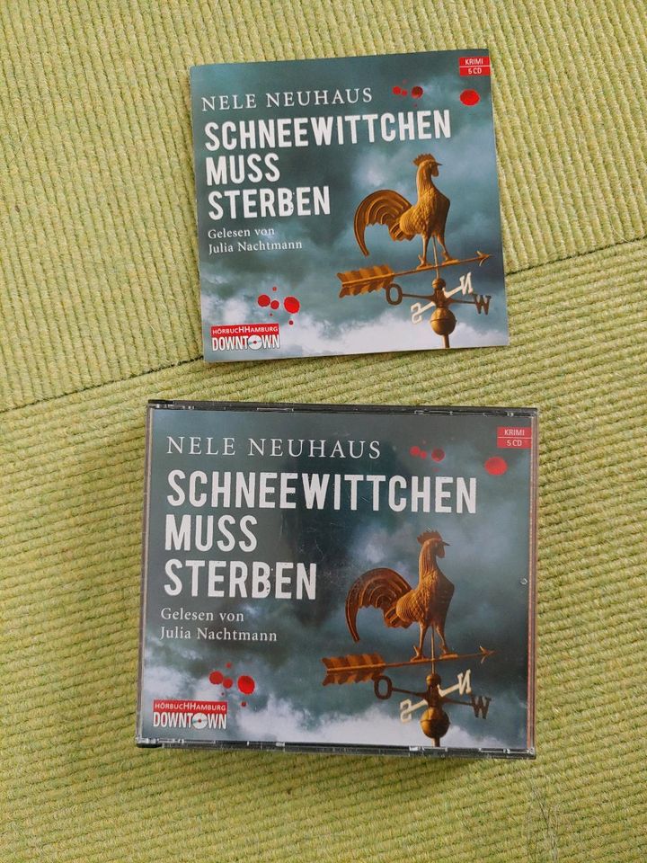 Nele Neuhaus - Hörbuch - Schneewittchen muss sterben 5CDs in Bad Vilbel