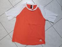 T-Shirt Gr. M von Adidas orange/weiß -neuwertig- Hessen - Liederbach Vorschau