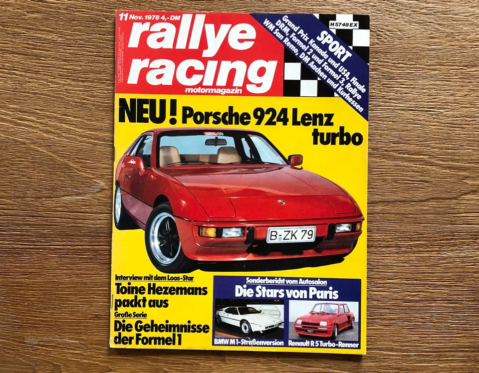 Rallye Racing-Hefte 1978 - 1985 / Tuning & Motorsport in München