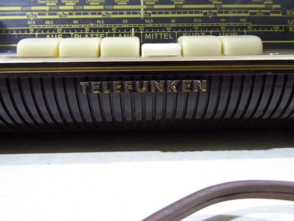 Telefunken Allstrom Super Adagio 53 Radio Röhrenradio in Wallersdorf