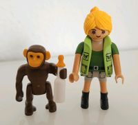 Playmobil 9074 Tierpflegerin mit Schimpanse Nordrhein-Westfalen - Gütersloh Vorschau