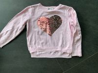 Super erhaltener H&M Pullover mit Pailetten in Größe 104 Pink Baden-Württemberg - Allensbach Vorschau