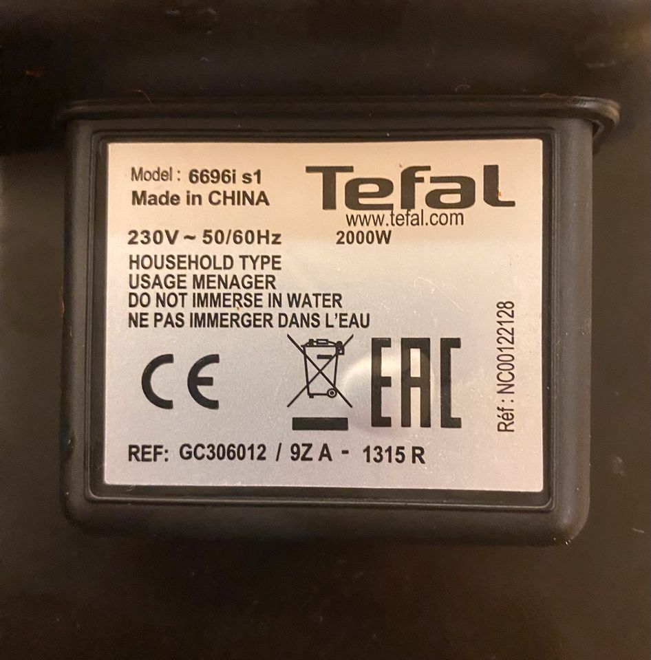 Tefal Elektro Tischgrill Kontaktgrill 6696is1 in Reinbek