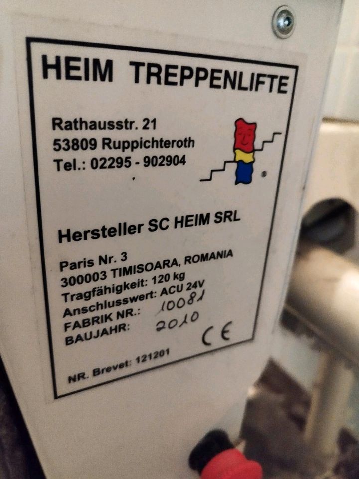 Treppenlift SC HEIM SRL in Bonn