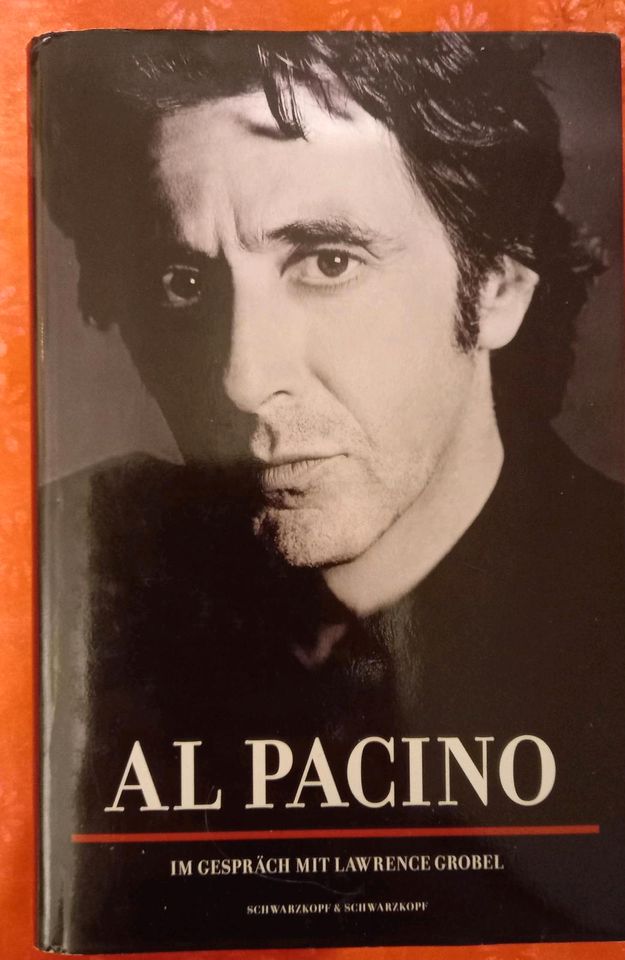 Hardcoverbuch "Al Pacino, im Gespräch mit Lawrence Grobel in Jüterbog