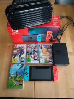 Nintendo Switch Paket mit Case und 4 Spielen Bayern - Kalchreuth Vorschau