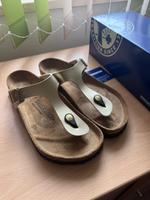 Birkenstock Gizeh Gr. 38, gold, normale Weite Bayern - Langenpreising Vorschau