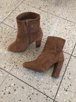 Stiefelette Unisa Gr. 40 braun cognac Hessen - Weiterstadt Vorschau