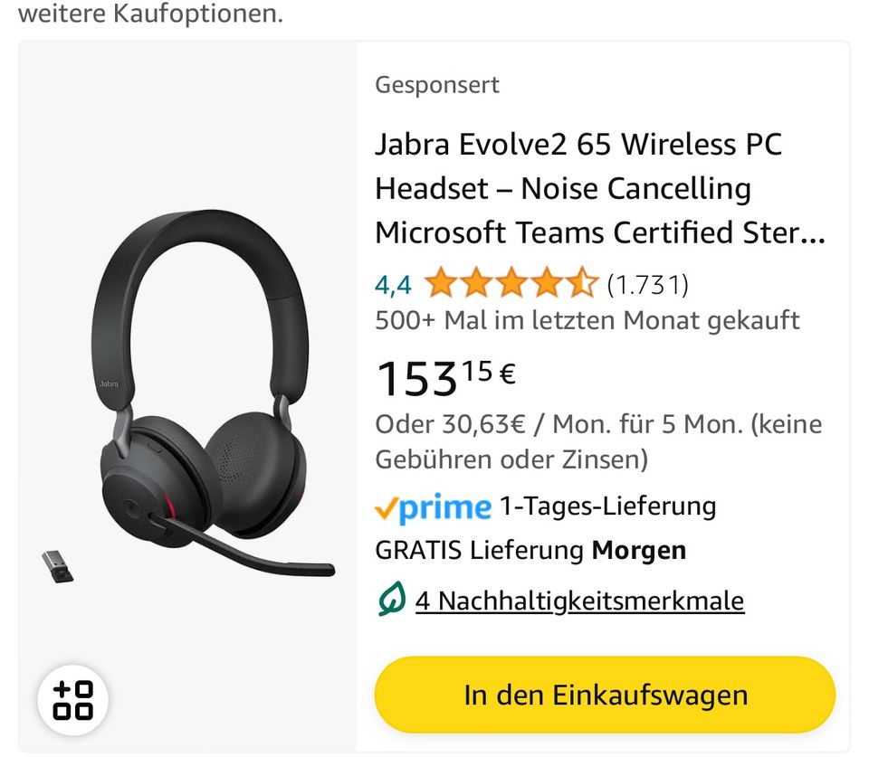 Headset Jabra Evolve 2 in Köln