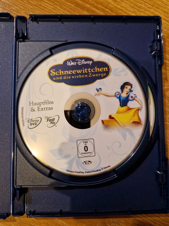 Disney Schneewittchen Dvd Pappschuber geprägt in Koblenz