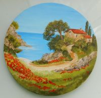 Wandbild Gemälde handgemalt mit Acrylfarben Keilrahmenbild Sachsen - Coswig Vorschau