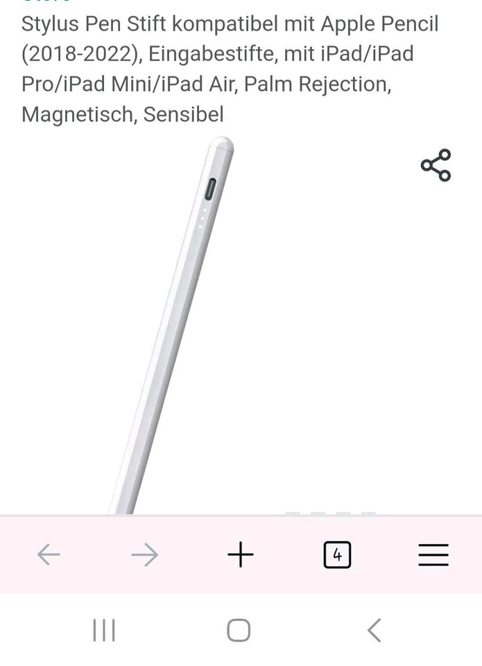 Stylus Pen, neu und unbenutzt in Hennigsdorf