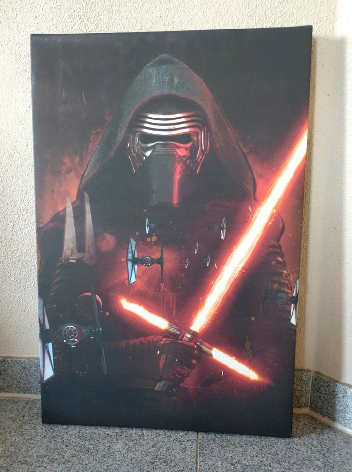 Star Wars Keilrahmen 40 x 60 cm Kylo Ren in Höchstadt