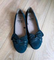 schöne dunkelblaue Ballerinas Jana  Größe 40 ( 6,5) Leipzig - Großzschocher Vorschau