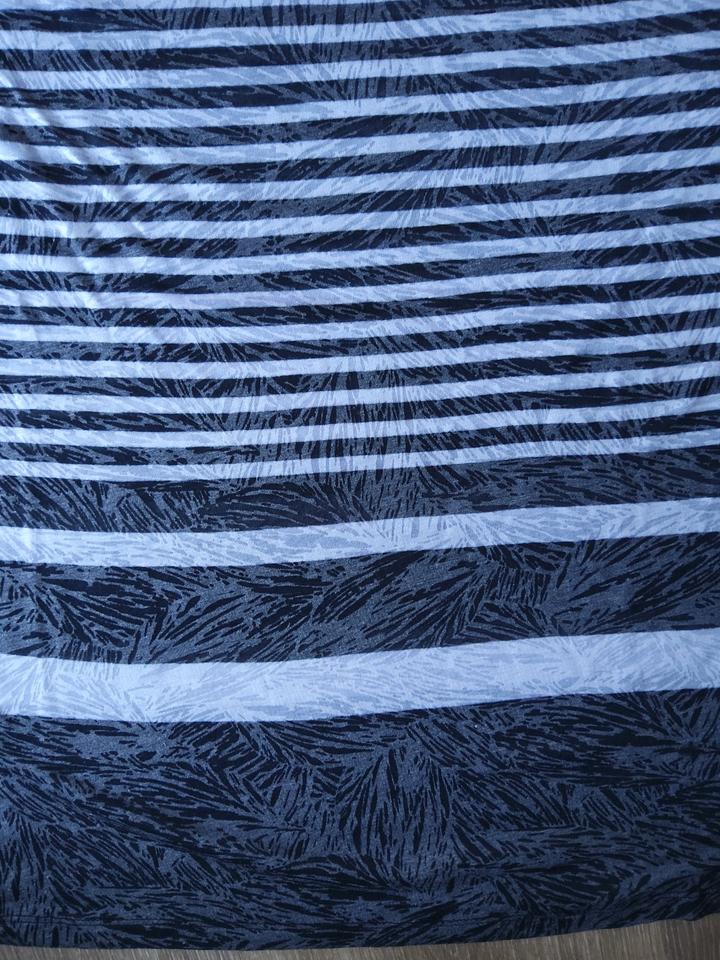 T-Shirt Gr. XL (48/50), schwarz/weiß gestreift, Gina Benotti,  NE in Ense