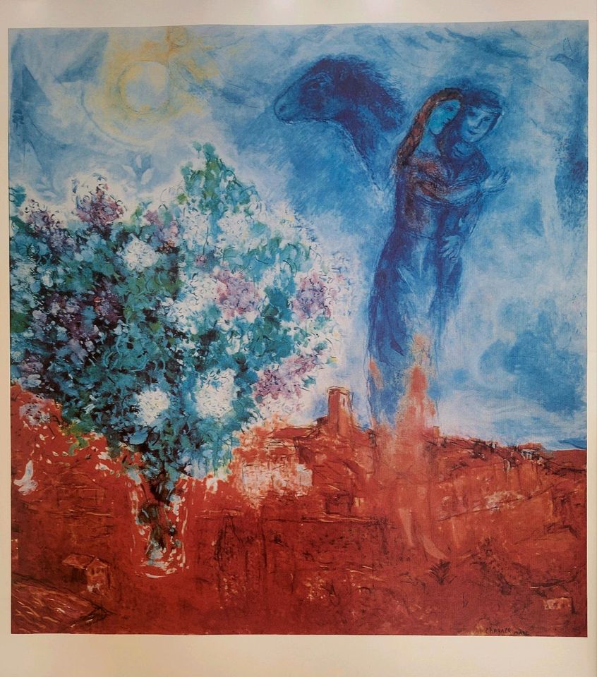 Marc Chagall Kunstdrucke, die liebenden poster in München