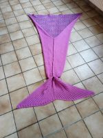 Kuscheldecke Meerjungfrau Meermaid H2O Strick Decke Flosse pink Nordrhein-Westfalen - Legden Vorschau