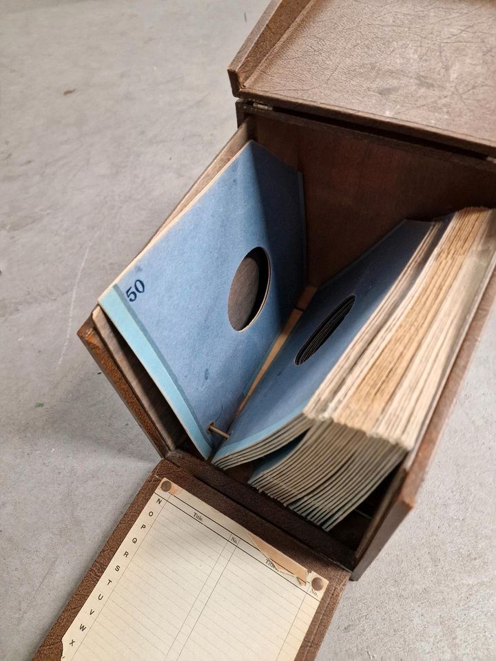 Schellackplatten Box, Album, Gramophon, Grammophon in Gütersloh