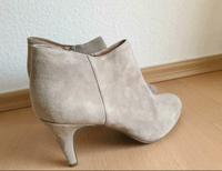 Stiefeletten, Ancle Boots, Echtleder, beige, Größe 40 Frankfurt am Main - Sachsenhausen Vorschau