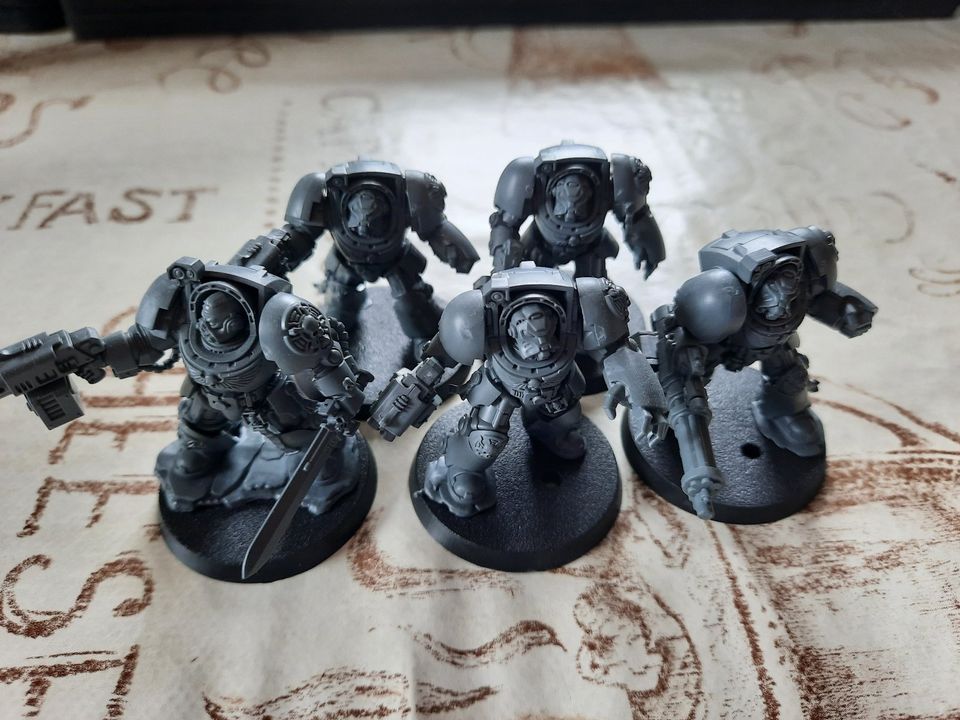 Warhammer 40k Space Marines Iron Hands Armee in Nortorf