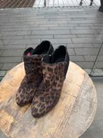 Leoprint Plateau-Stiefelette/Pumps schwarz Größe 39 Essen - Bredeney Vorschau