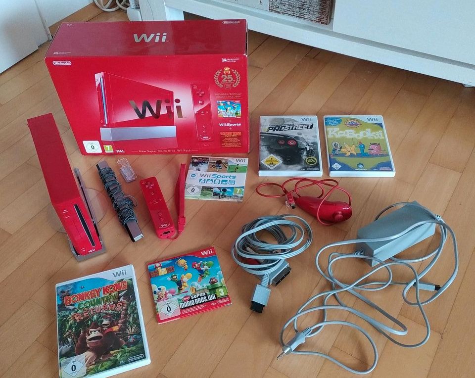 Wii in rot - 25 Jahre Jubiläumsedition in Recklinghausen