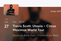 Travis Scott Konzert Frankfurt 1xStehplatz Golden Circl B Nürnberg (Mittelfr) - Aussenstadt-Sued Vorschau