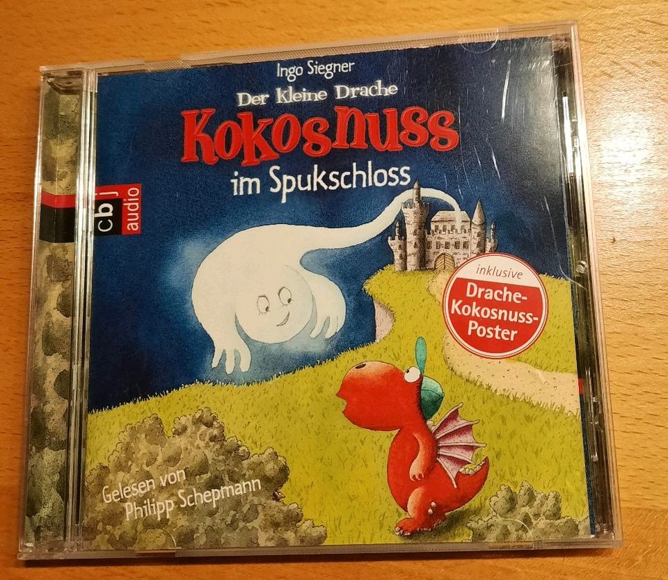 Hörspiel - CD - Der kleine Drache Kokosnuss im Spukschloss in Eltville