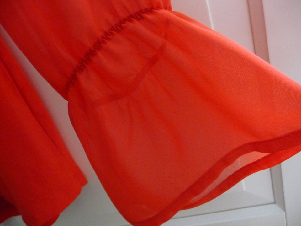 TRAUM♥Sarah Kern Bluse rot Blusenshirt Gr. 38 Spitze romantisch♥ in Hilden