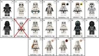 LEGO© Star Wars Minifiguren - Stromtrooper / NEU o. Gebraucht Hamburg-Nord - Hamburg Langenhorn Vorschau