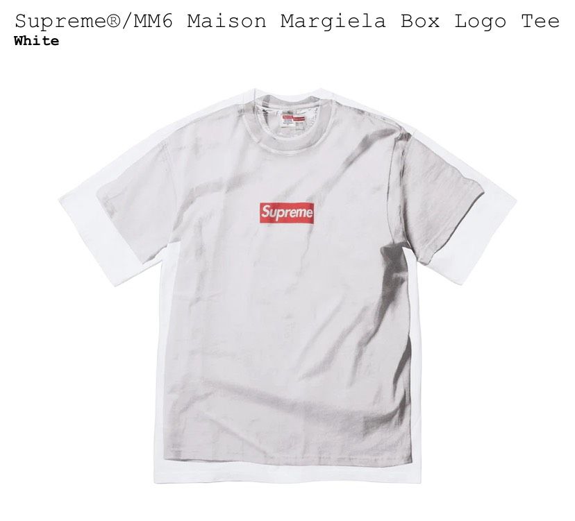 Supreme x MM6 Box Logo T-Shirt in Pulheim