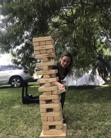 VERLEIH Hochzeit Jenga XXL Holz Spiel Jumbling Tower Holzturm Hochzeit Event Party Bayern - Herzogenaurach Vorschau