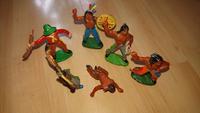 5 Indianer + 1 Cowboy, DDR-Plastikfiguren Sachsen - Löbau Vorschau