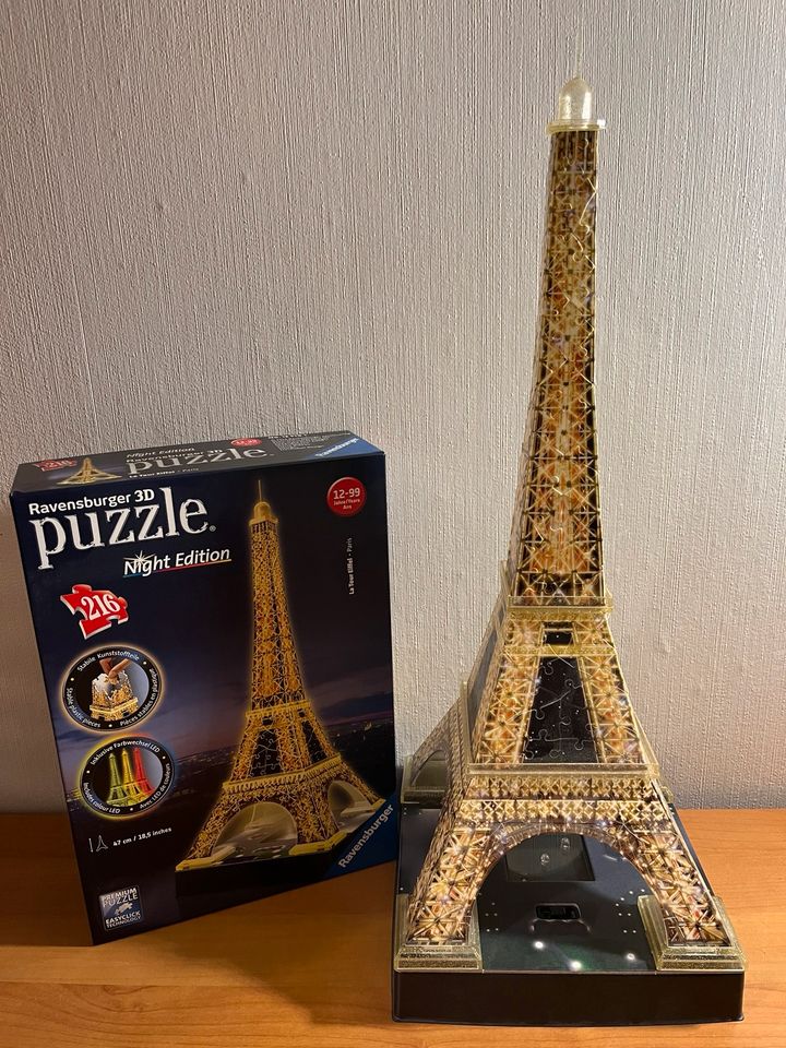 Eiffelturm - Ravensberger 3D-Puzzle (Night Edition) in Herford