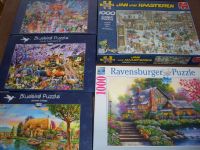 Puzzle 1000 Teile - Bluebird, Ravensburger, Jan van Haasteren Bayern - Schrobenhausen Vorschau