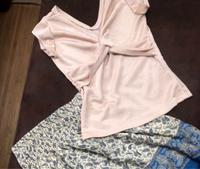 Unikat Top mit knoten glänzend beige eng Stretchig gr S Bayern - Olching Vorschau