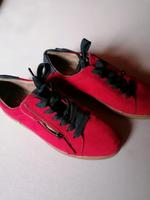 Wanderschuhe Jana rot Gr. 7,5 Leder Bayern - Wiesau Vorschau