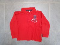 Polo-Shirt langärmlig, rot, Gr. 92, Motiv Eishockey-Schläger Dortmund - Mitte Vorschau