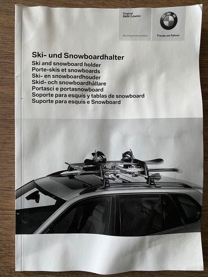 Vorrichtung für Skier/ Snowboard, 4er- BMW in Montabaur