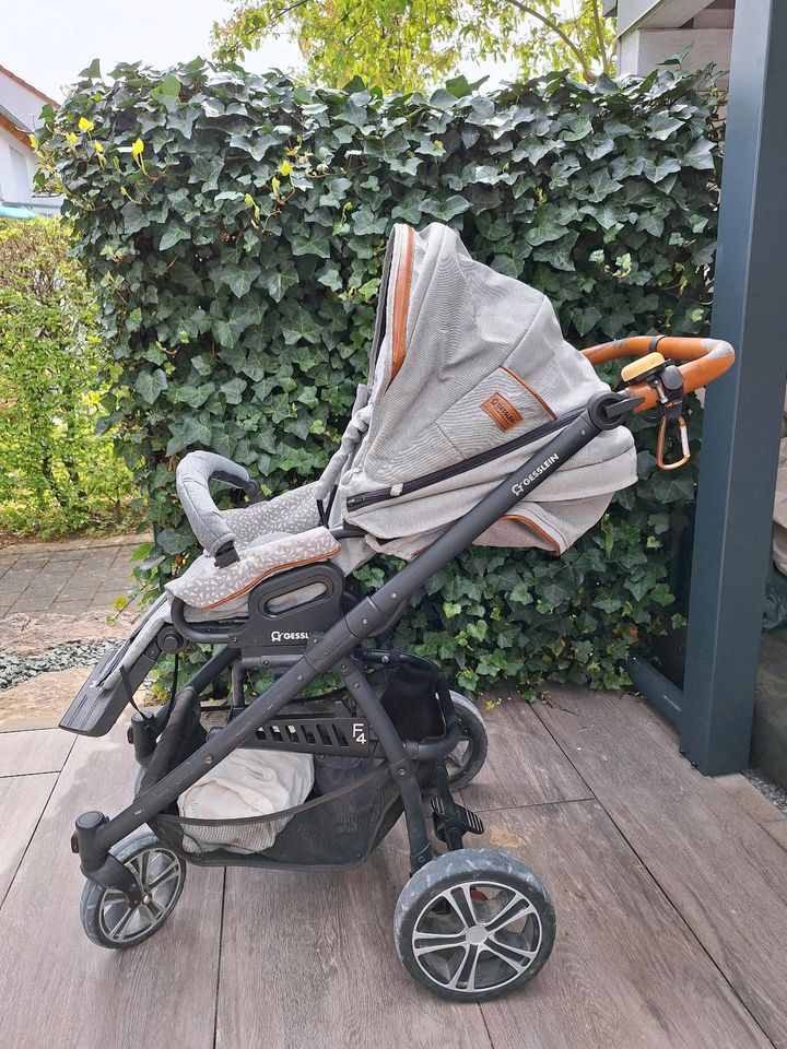 Kinderwagen Gesslein F4 (mit viel Zubehör) in Bad Mergentheim