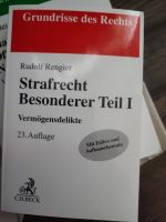 Rengiert Strafrecht BT I und II, 23. und 22. Auflage Niedersachsen - Garbsen Vorschau