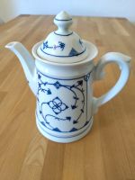 Porzellan Kanne Kaffekanne Teekanne blau weiß Vintage Berlin - Karlshorst Vorschau