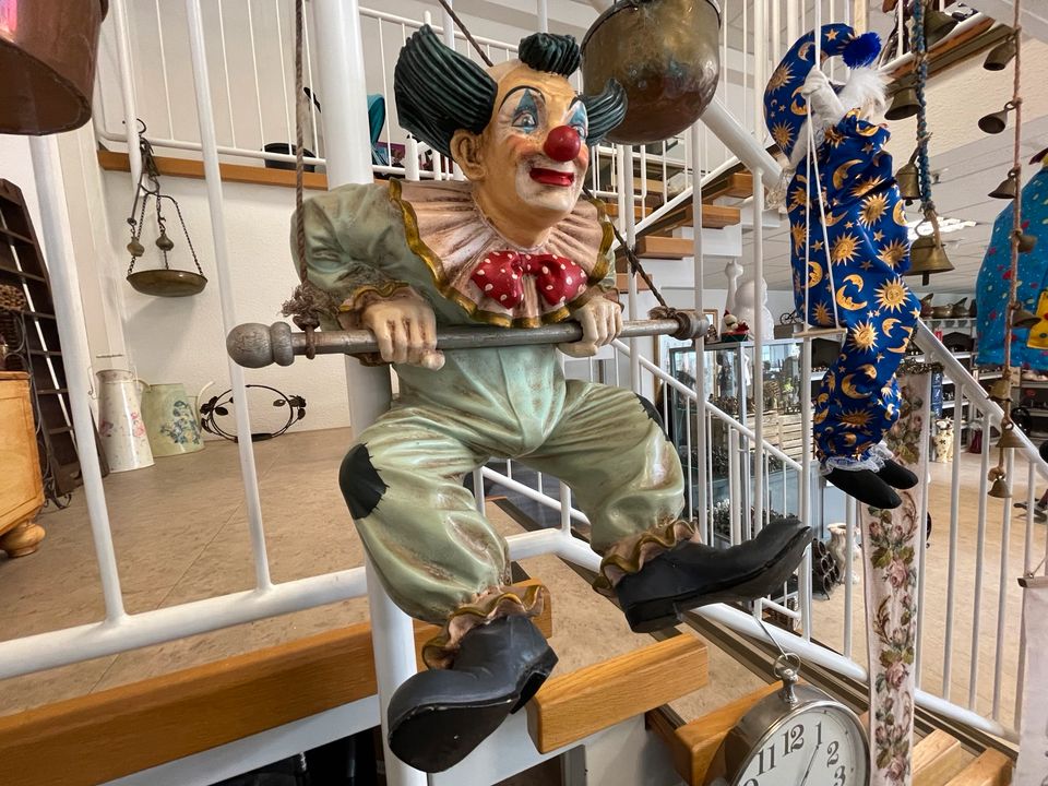 Clown Dekoration Figur Vintage in Mönchengladbach